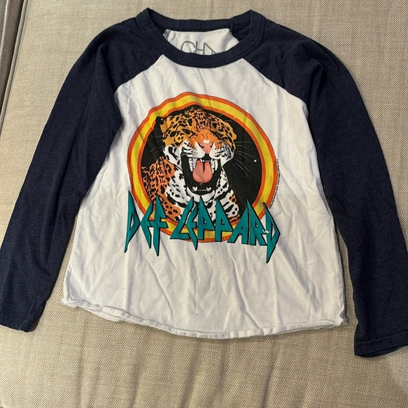 Boys Chasor Def Leppard Long Sleeve Shirt - Picture 1 of 3